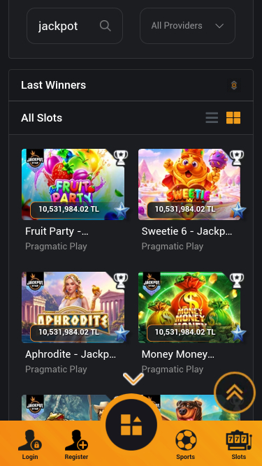 Sekabet Casino Mobile Jackpot