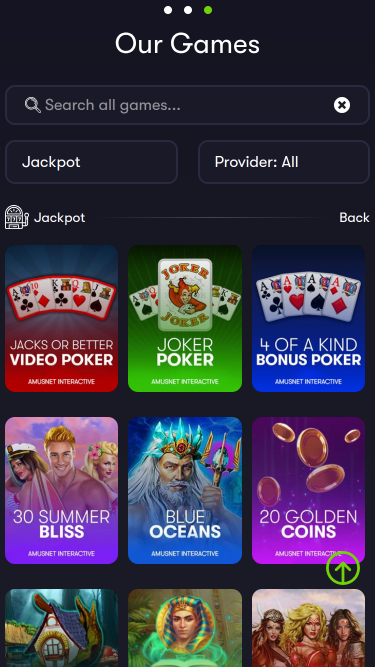 Jackpot mobile du casino Shangri La Live