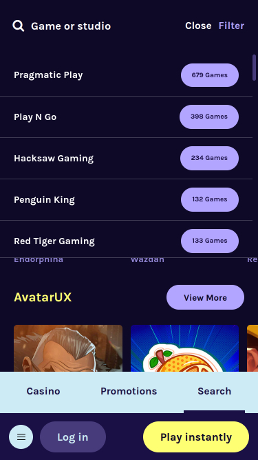 Sviluppatori di giochi per dispositivi mobili Shock Casino