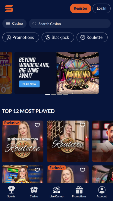 SIA Casino Mobile Croupier en direct