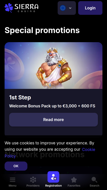 Sierra Casino Mobile Promotions