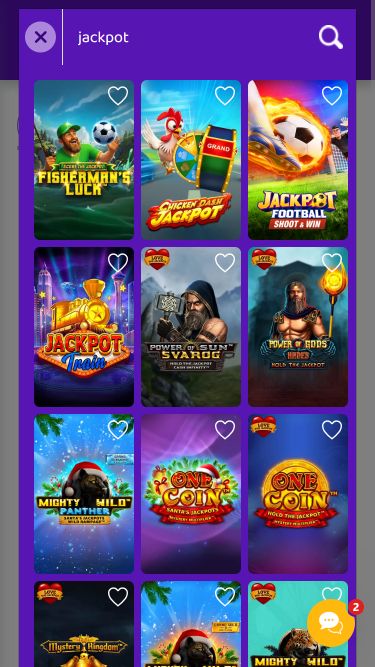 Jackpot mobile du casino Simsinos