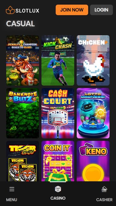 Jogos para celular do Slot Lux Casino