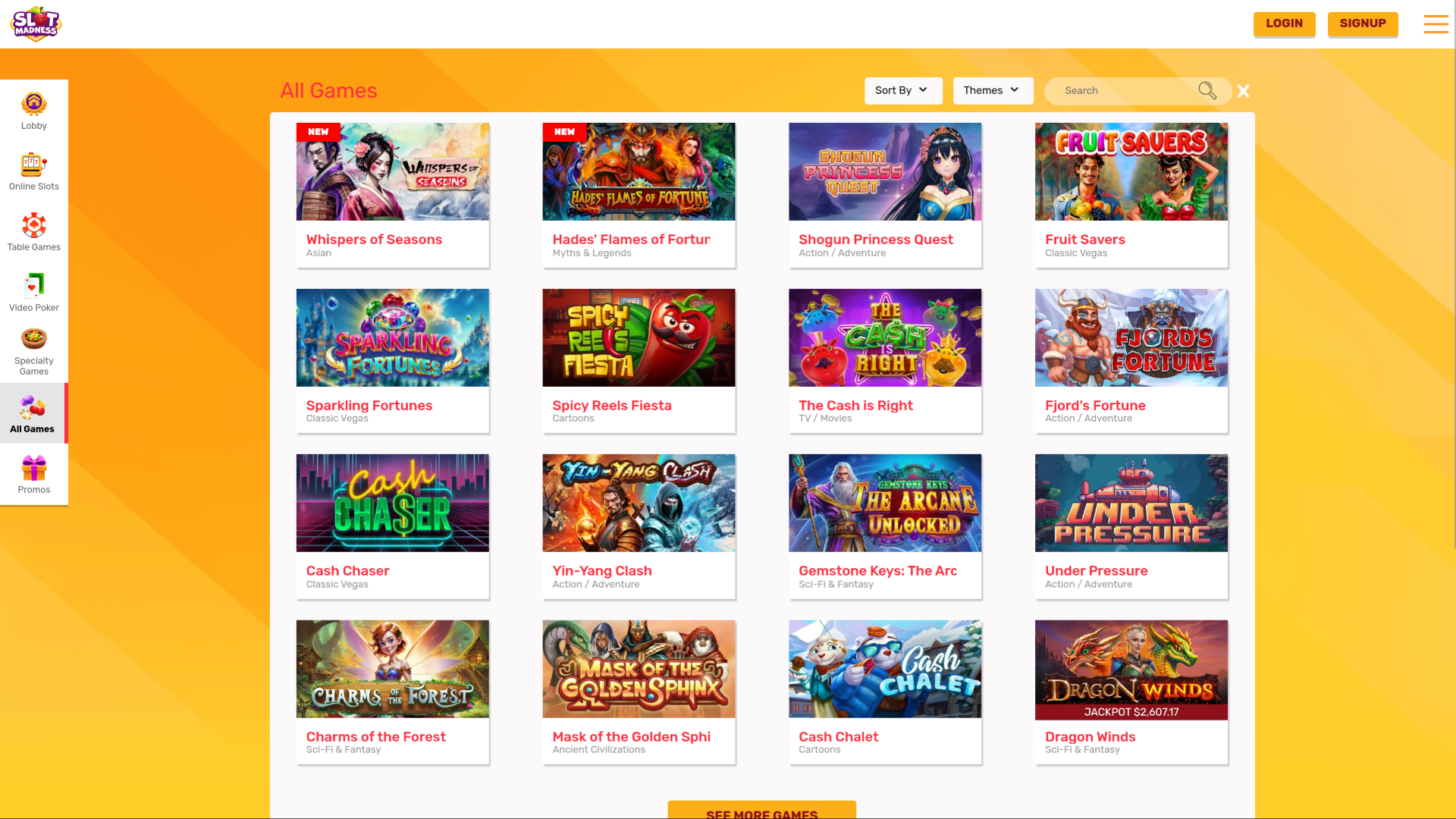 Игры Slot Madness Casino для ПК