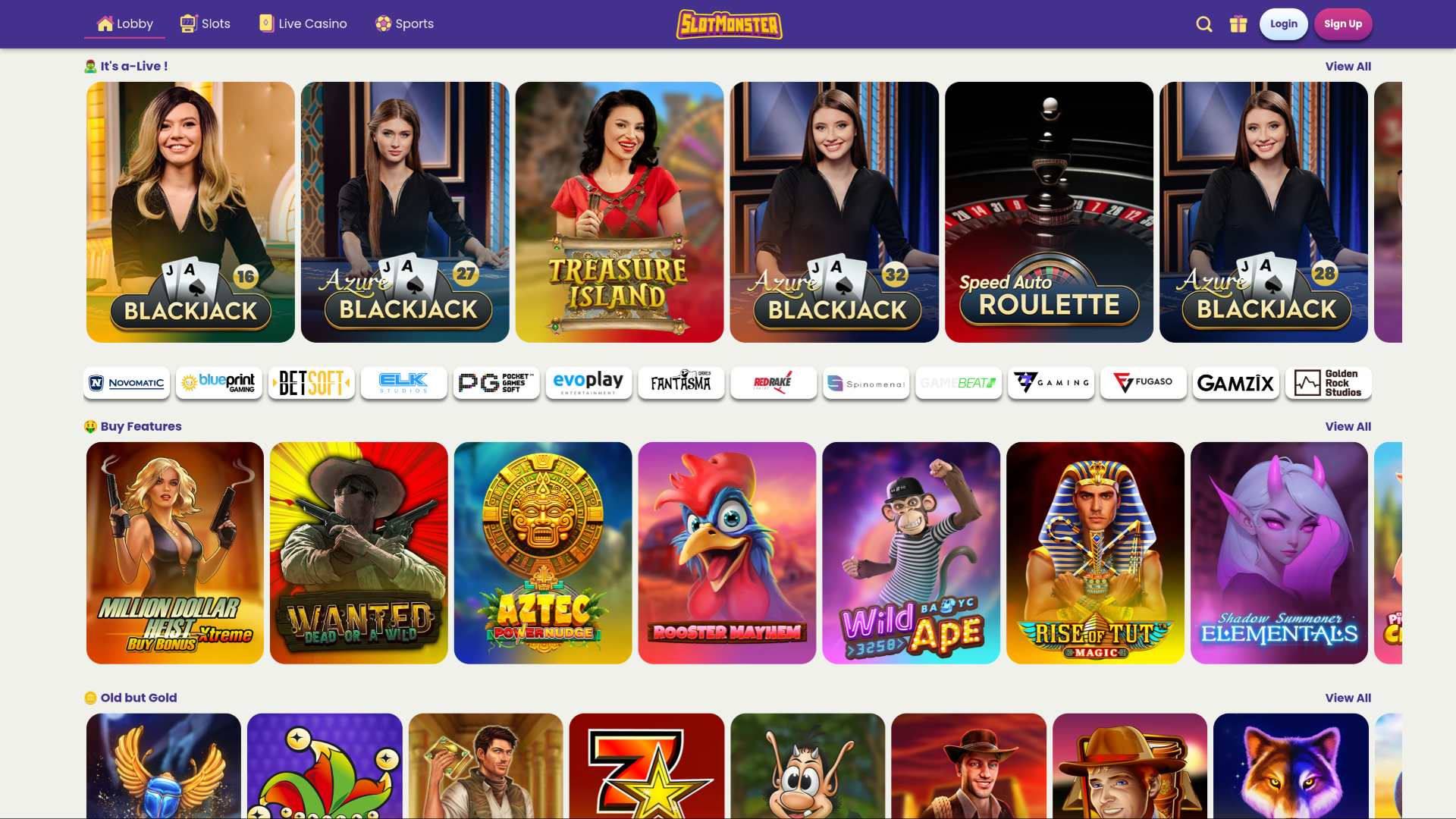 Sviluppatori di giochi desktop di Slot Monster Casino