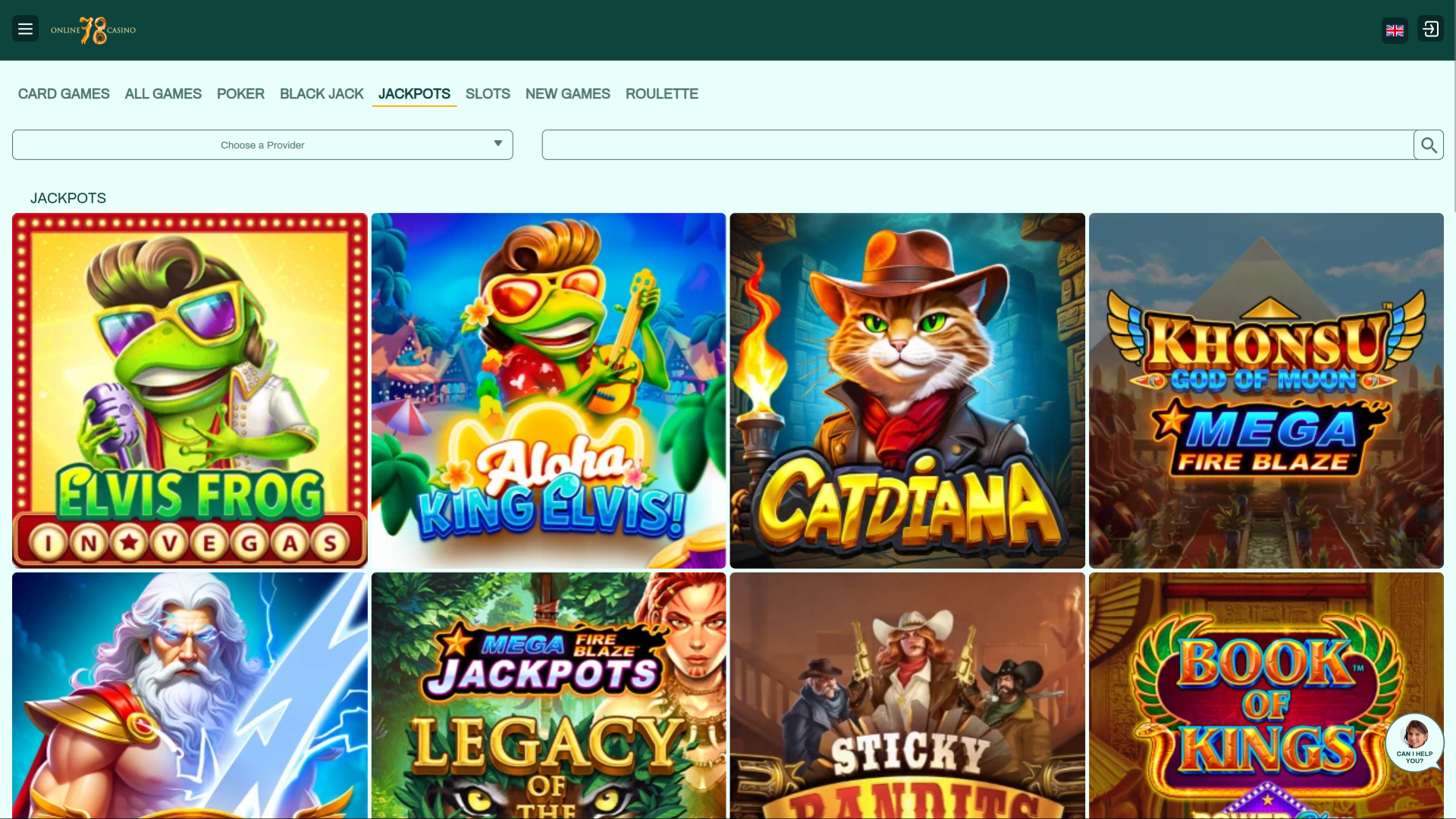 Bote de escritorio de Slot78 Casino