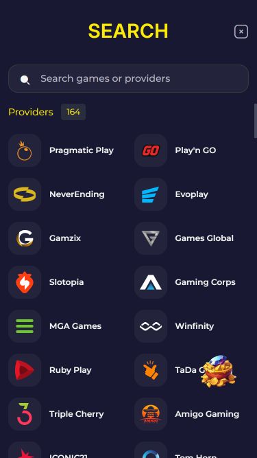 Slota Casino Mobile Game Developers