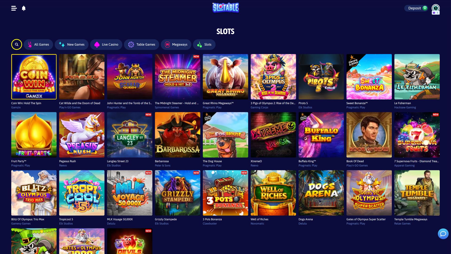 Jogos de cassino para computador com slots