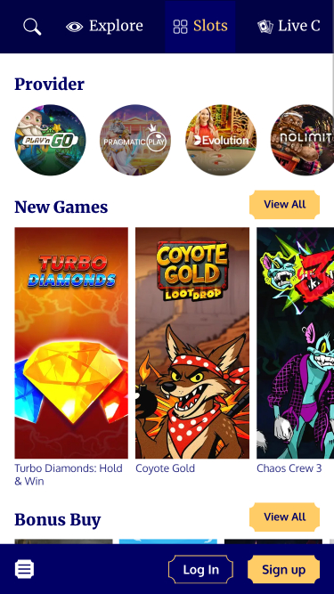 Slot Express Casino-Spieleentwickler