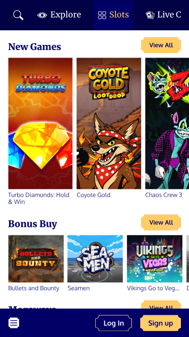 Slot Express Casino-Spiele