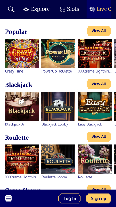 Slot Express Casino Live-Dealer