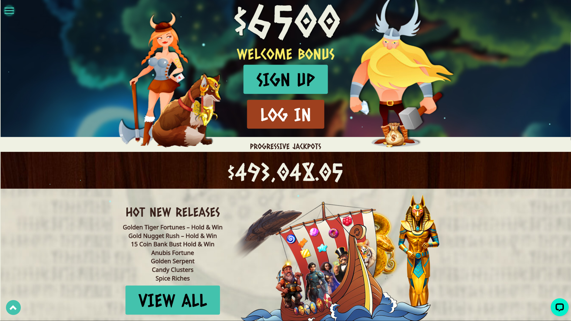 Jackpot de bureau de Slotgard Casino