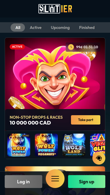 Slotier Casino Mobile Tournaments