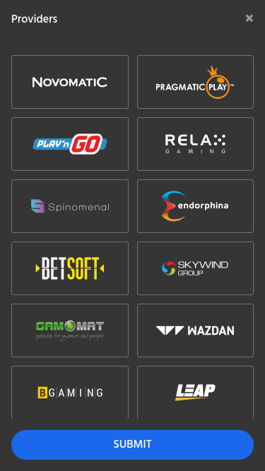 Développeurs de jeux mobiles de Slotimo Casino