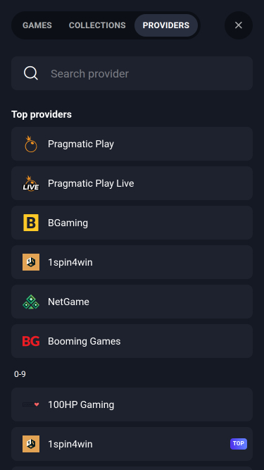 Développeurs de jeux mobiles de SlotLords Casino
