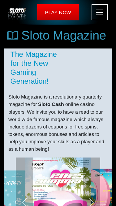 SlotoCash Casino mobile Magazin