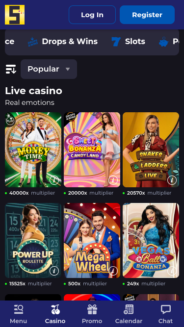Slotobit Casino Mobile Live Dealer