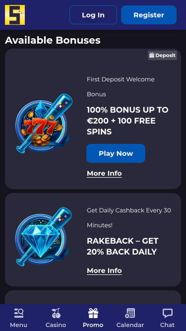 Slotobit Casino Mobile Promotions