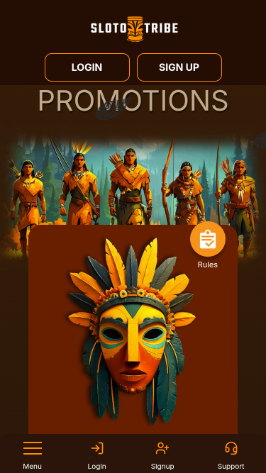 SlotoTribe Casino Mobile Promotions