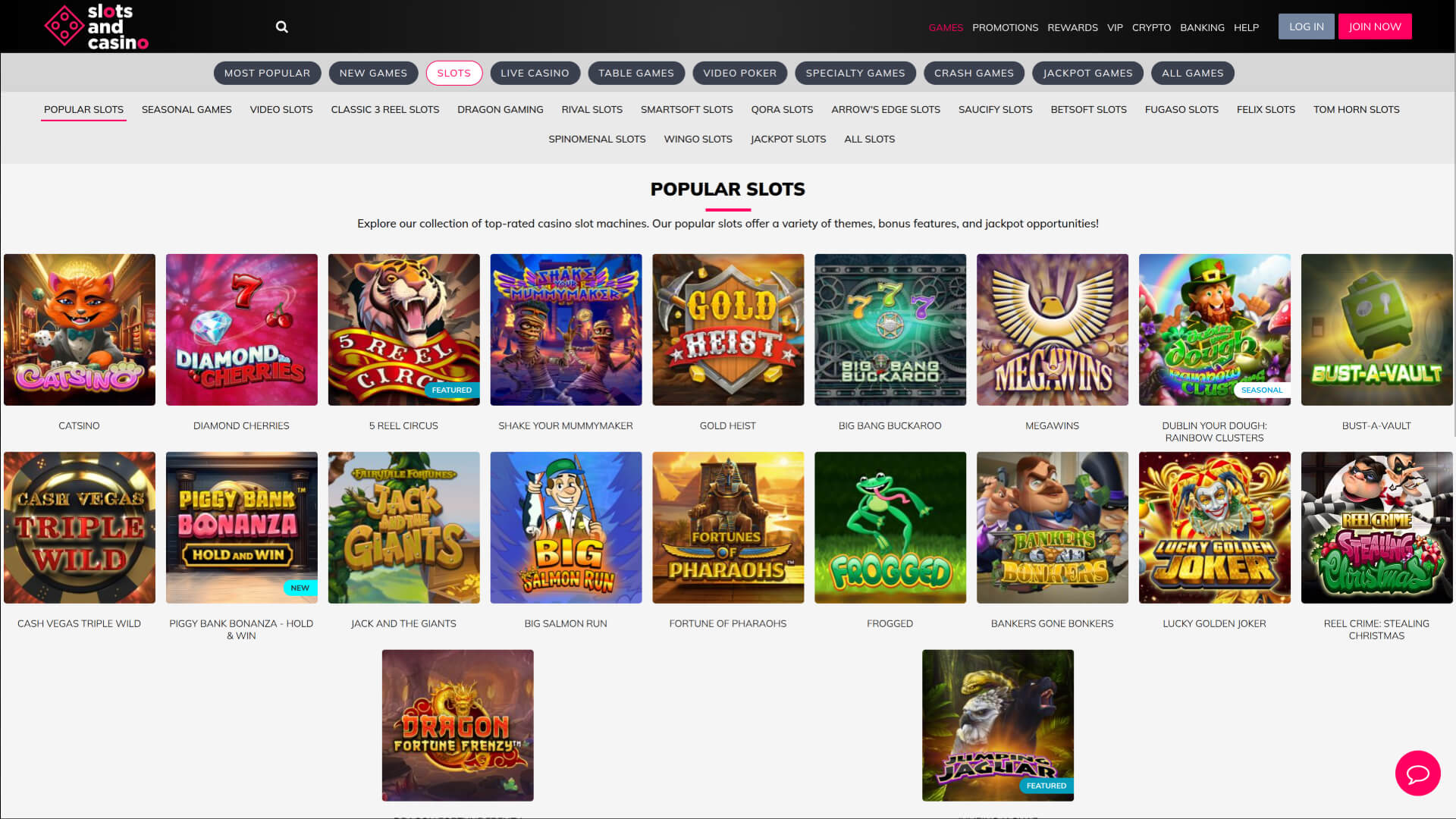 Игры SlotsandCasino для компьютера