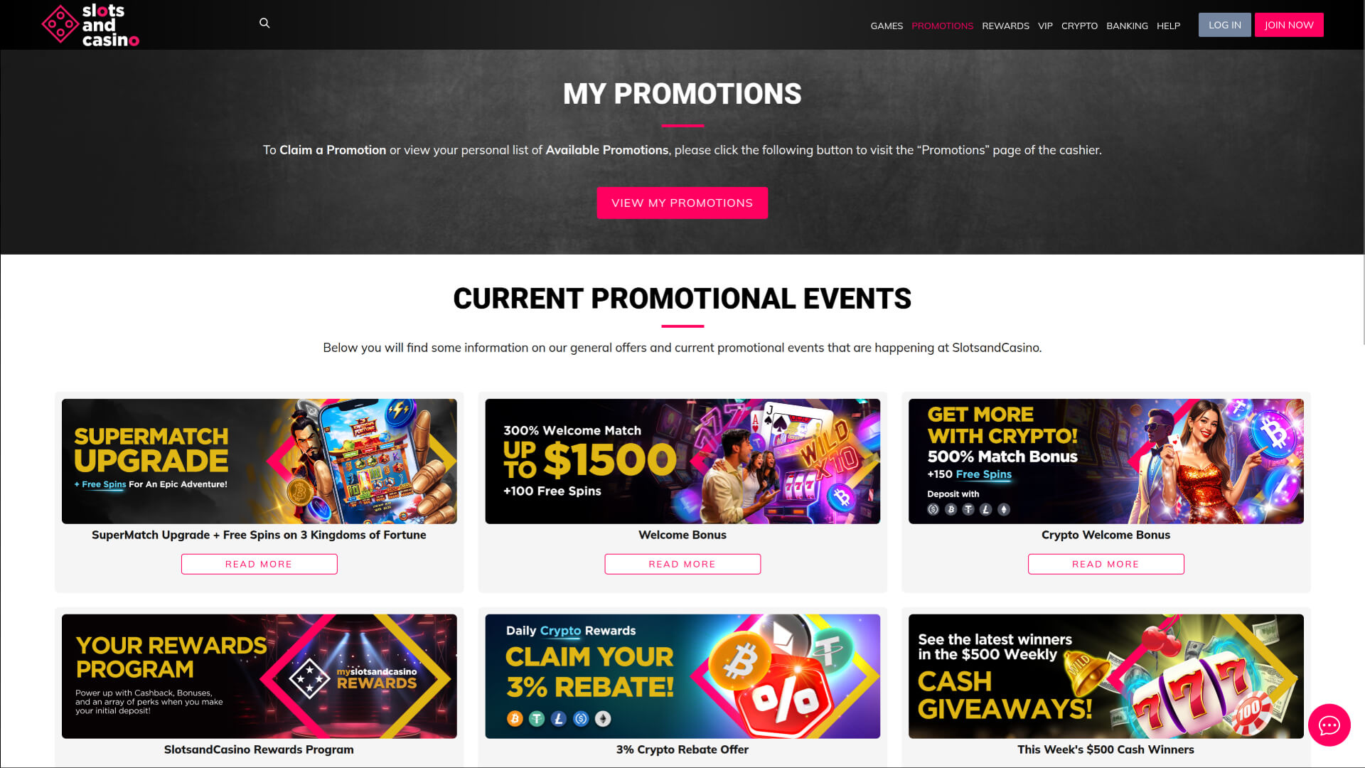 Акции SlotsandCasino для ПК