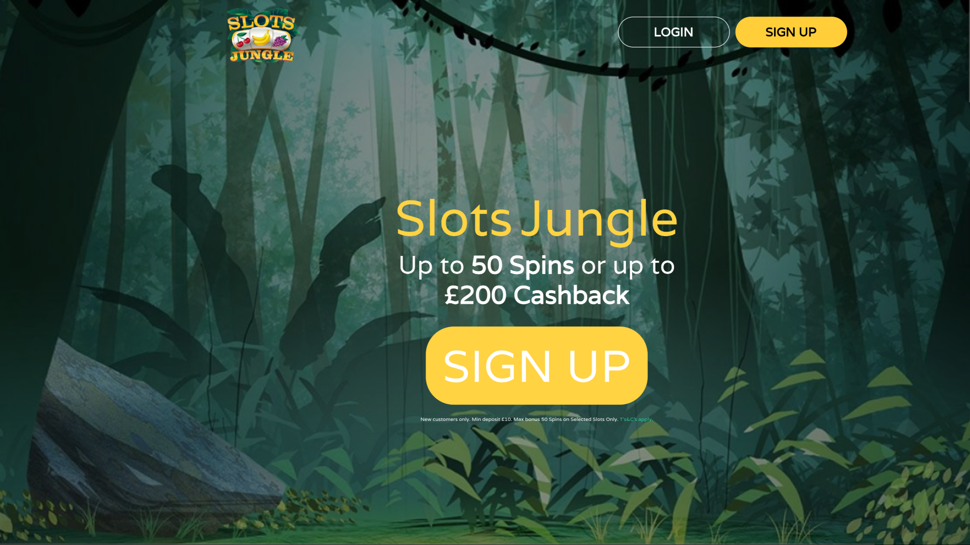 Slots Jungle Casino Desktop-Startseite