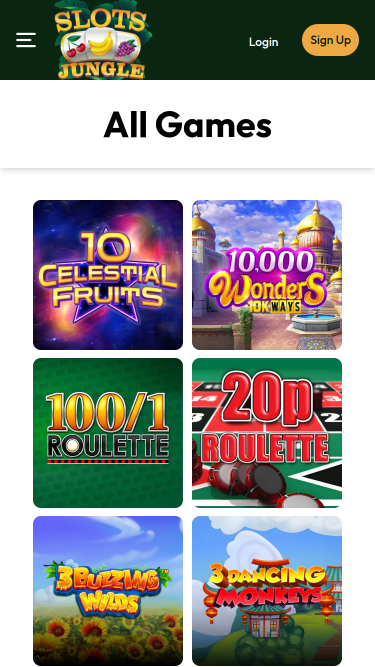 Slots Jungle Casino mobile Spiele