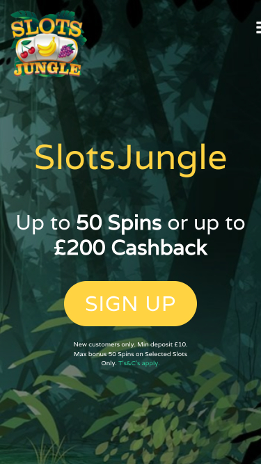 Slots Jungle Casino mobile Startseite