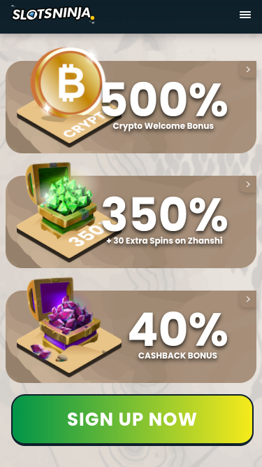 Slots Ninja Casino Mobile Promotions