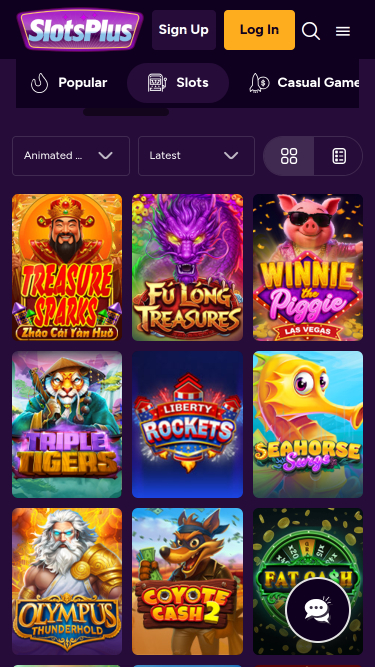 Jeux mobiles de casino Slots Plus