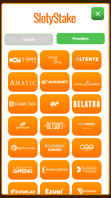 Sviluppatori di giochi mobile di SlotyStake Casino