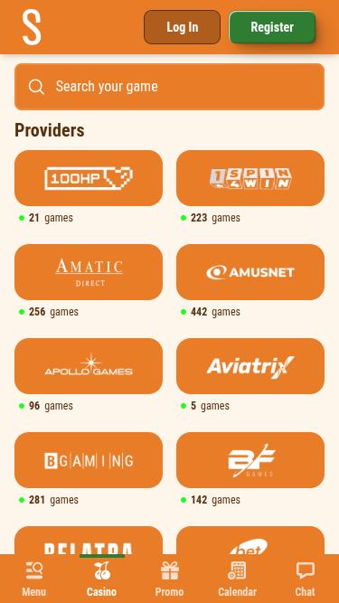 SlotyStake Casino Mobile Game Developers