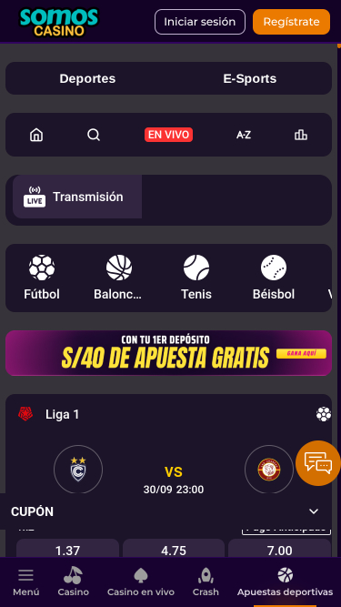 Wir sind Casino Mobile Sports