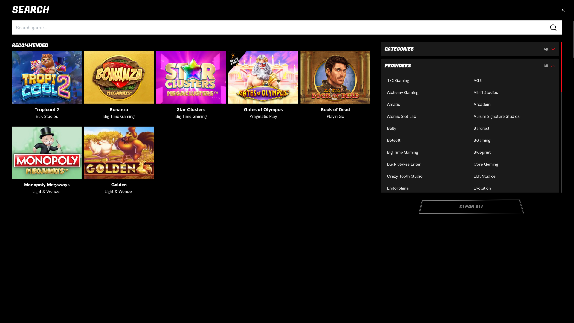 Développeurs de jeux sur bureau de Sons of Slots Casino