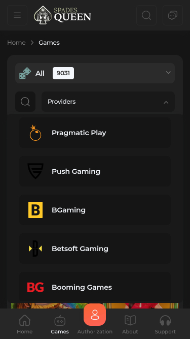 Spades Queen Casino Mobile Game Developers