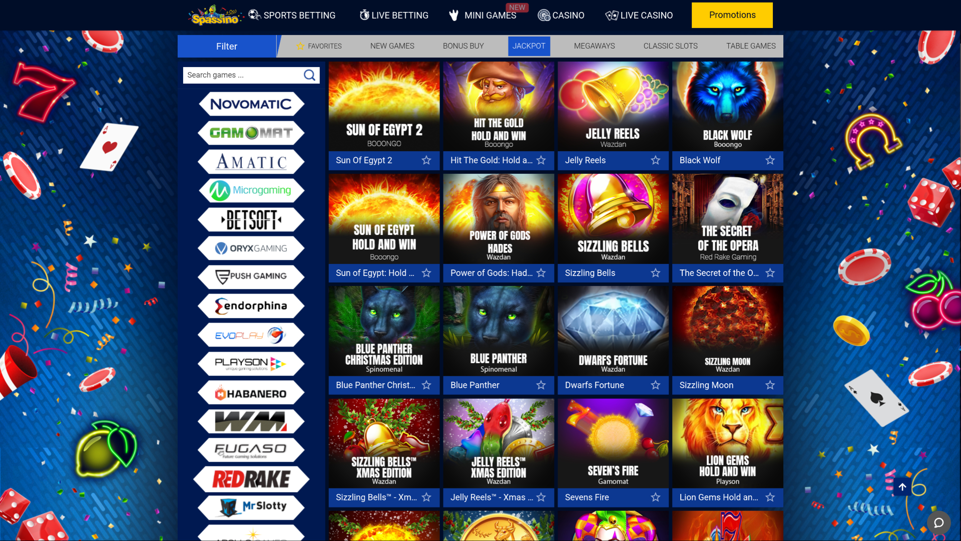 Bote de escritorio de Spassino Casino