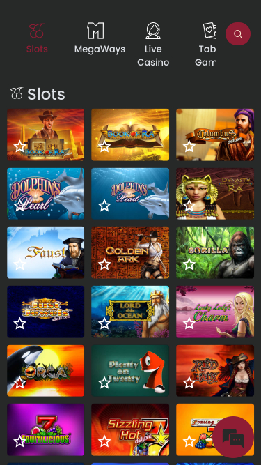Jeux mobiles de SpicyJackpots Casino