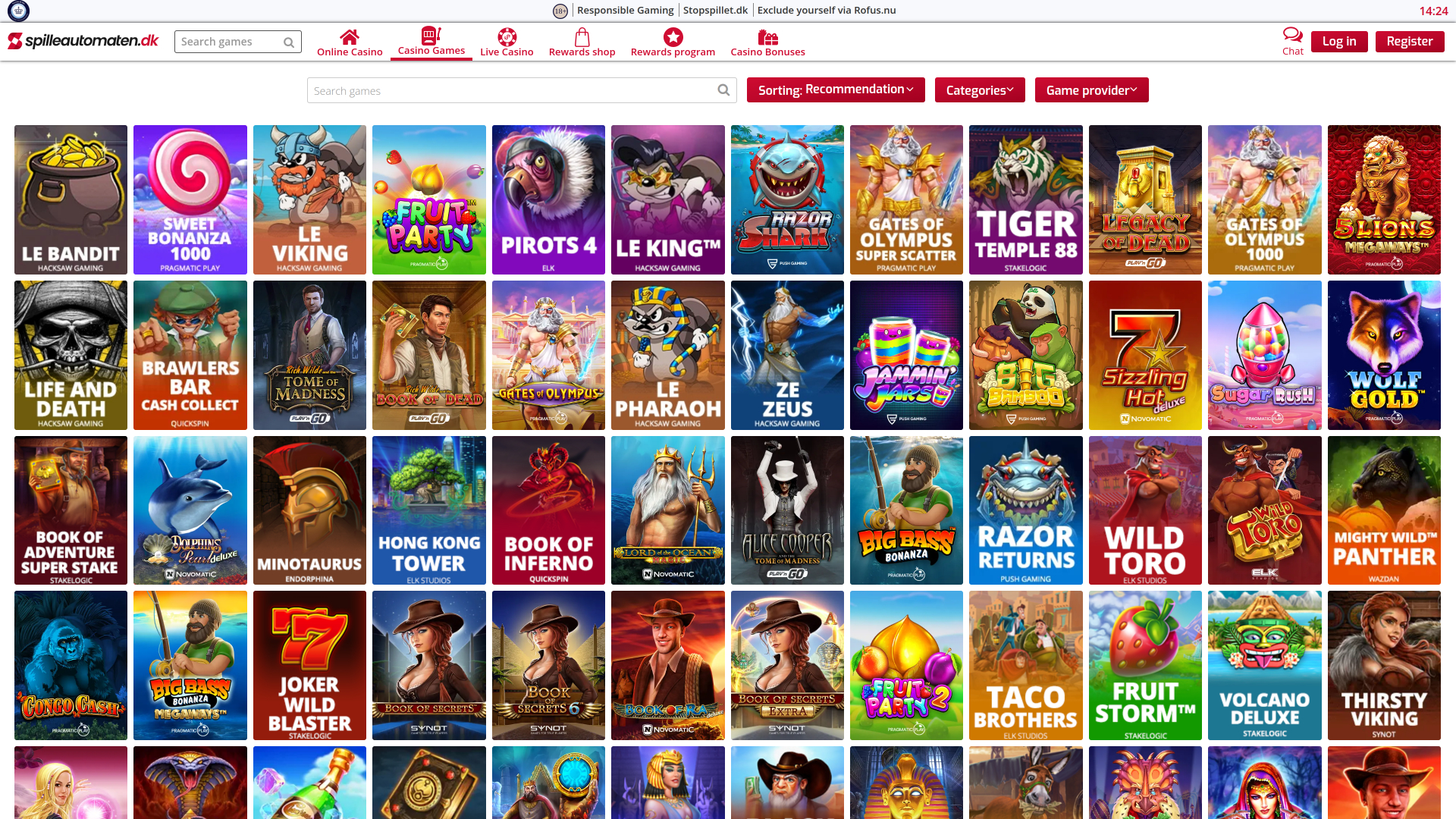 Jeux de casino de machines à sous sur ordinateur