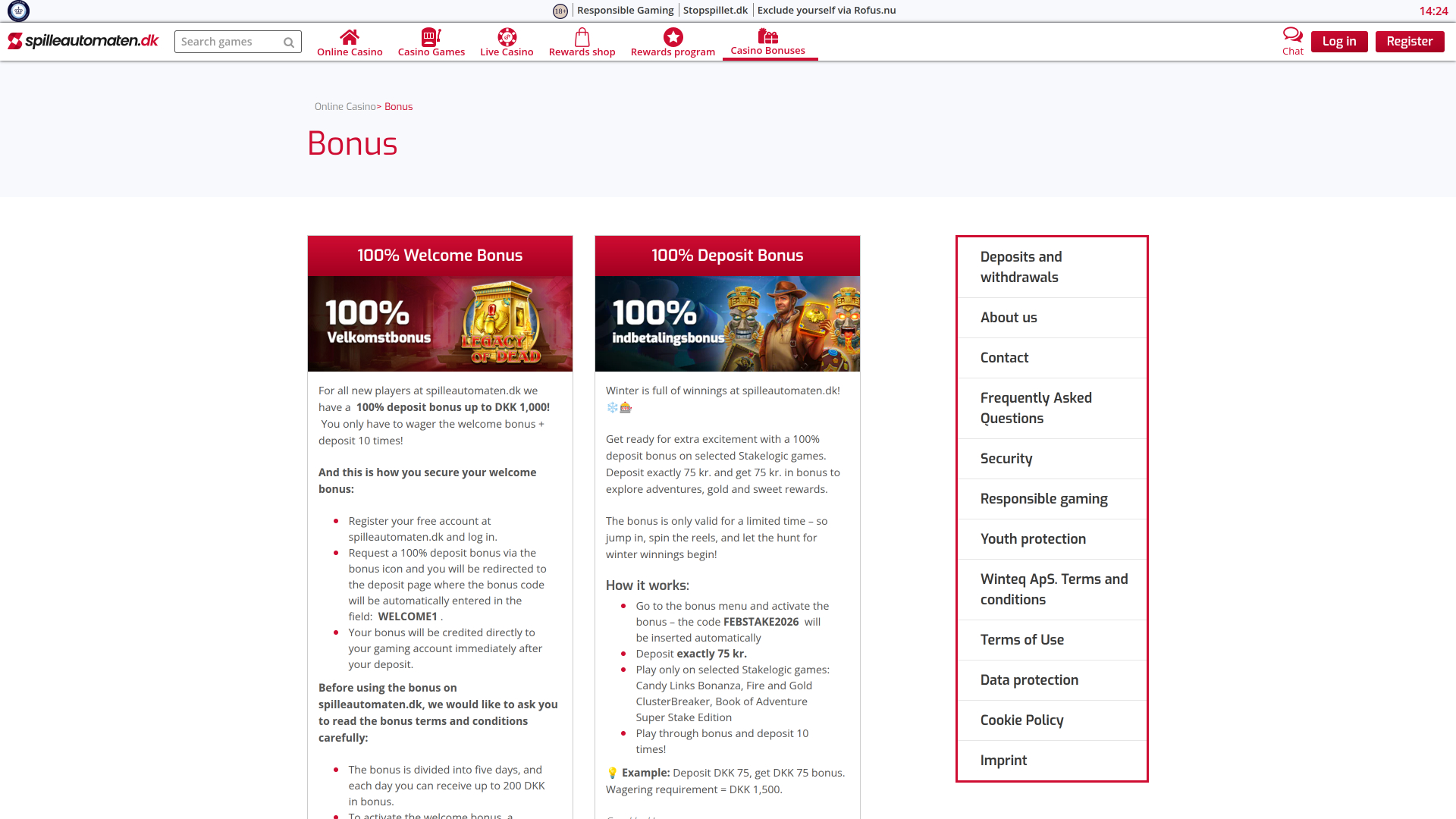 Promotions de casino sur ordinateur avec machines à sous