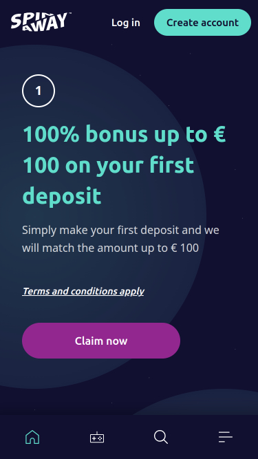 Promotions mobiles de Spin Away Casino