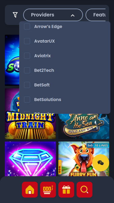 Développeurs de jeux mobiles de Spin Up Casino