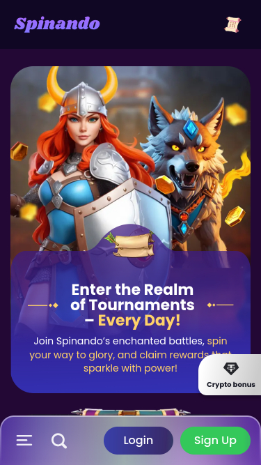 Spinando Casino Mobile Tournaments