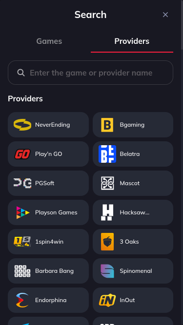Desarrolladores de juegos móviles de SpinEmpire Casino