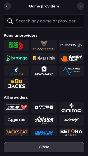 Spinmacho Casino Mobile Game Developers