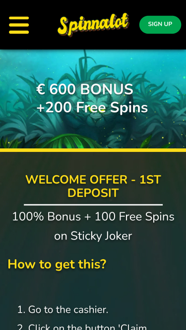 Spinnalot Casino Mobile Promotions