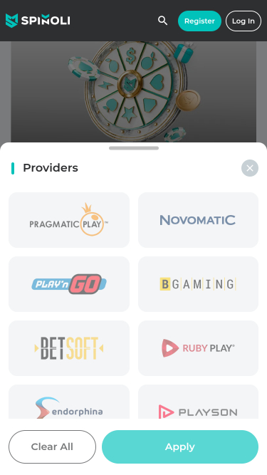 Sviluppatori del gioco mobile Spinoli Casino