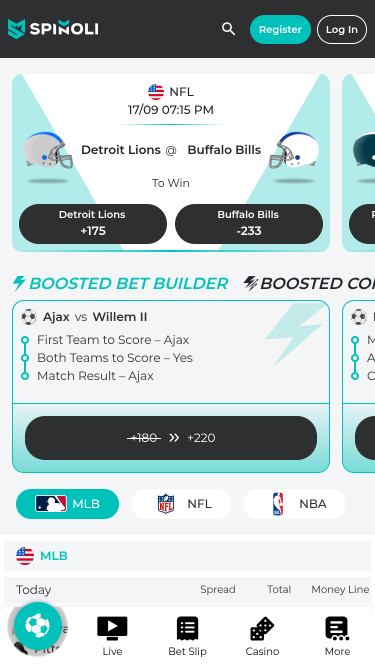 Spinoli Casino Mobile Sports
