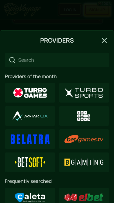 Desenvolvedores de jogos para dispositivos móveis do Spinvoyage Casino