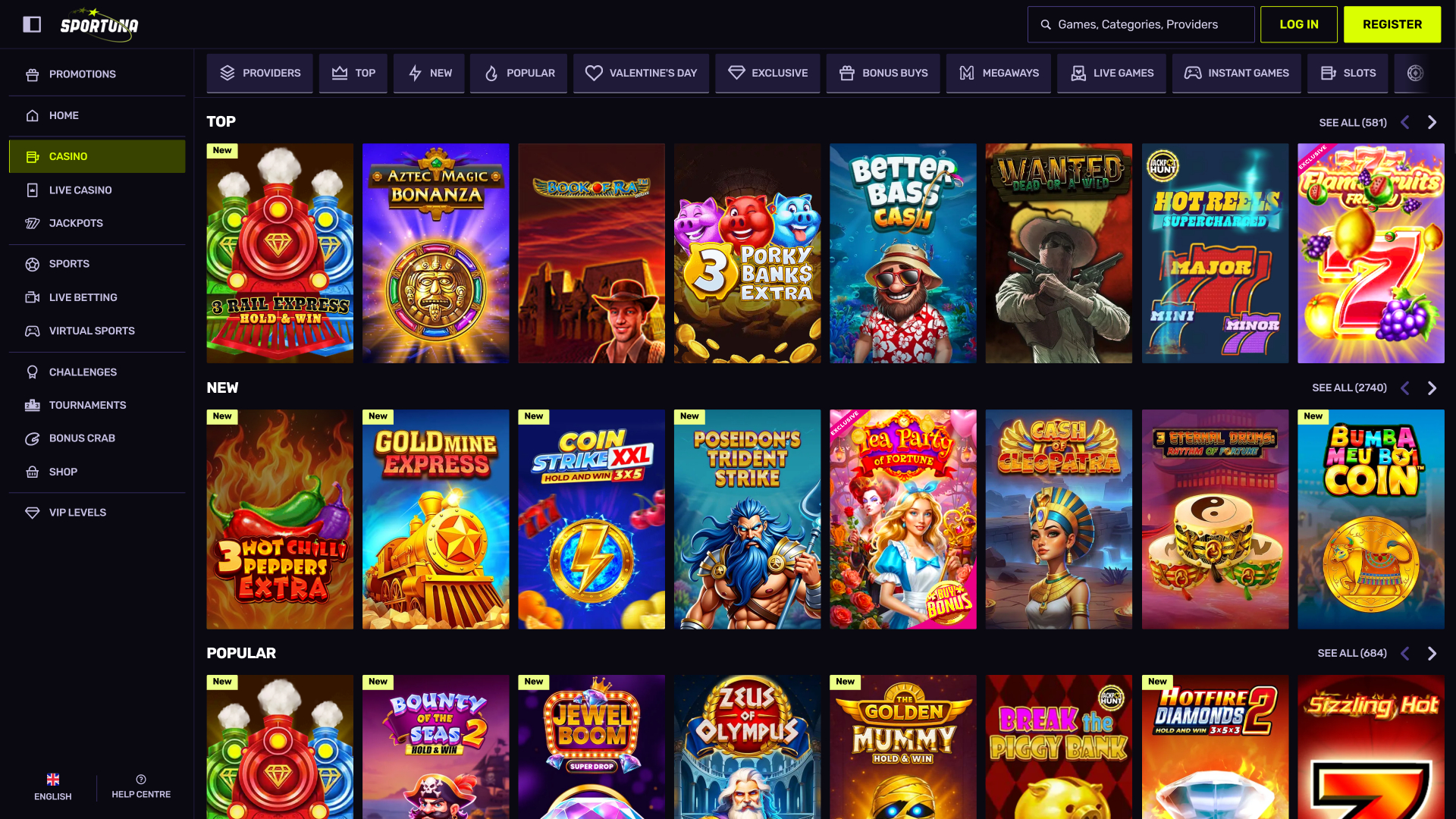 Sportuna Desktop Games