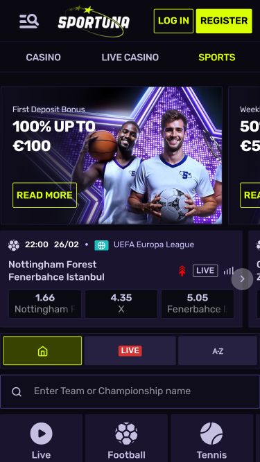 Sportuna Mobile Sports